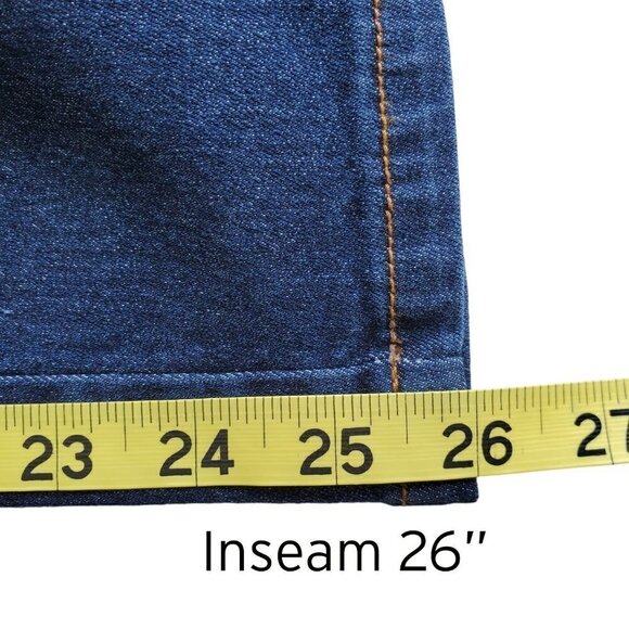 PULL&BEAR Super High Rise Skinny Jeans Super Stretchy Dark Wash Size 6 (S) - Picture 12 of 14